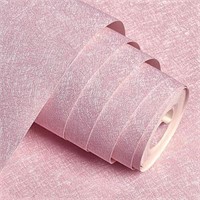 MelunMer Pink Silk Peel Wallpaper 15.7118