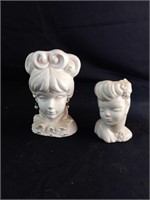 Lady Head Vases