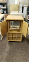 Vintage Admiral TV  cabinet mfg date May2 1950