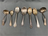 7 Sterling Silver Spoons