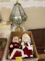 Touch lamp, Mr & Mrs Claus