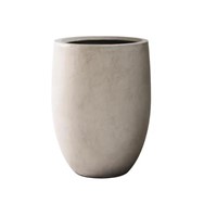 KANTE 21.7 H Weathered Concrete Tall Planter