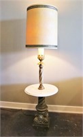 1970s Regency Floor Table Lamp