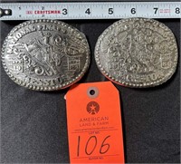 1984 Hesston National Finals Rodeo Belt Buckles