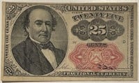 US Fract. Curr. 25 Cents 5th Issue 1874-76