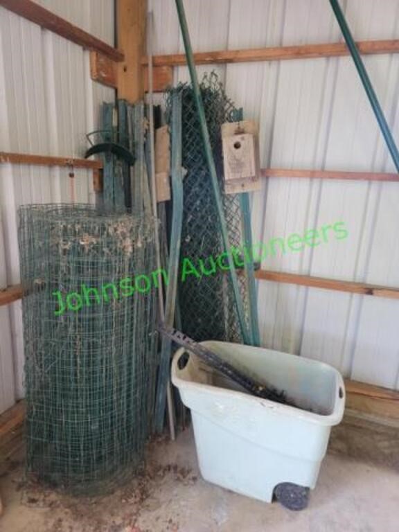 Fence Supplies Green Fencing and posts