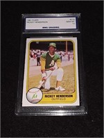 1981 Fleer Rickey Henderson GEM MT 10