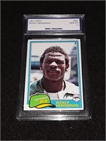 1981 Topps Rickey Henderson GEM MT 10