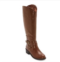 St Johns Bay Womens Boots Cognac Dempsy Size 11 M