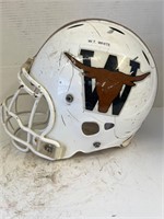 W.T. White high school football helmet.