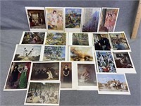 Renoir, Monet, Rembrandt, Others Postcard Prints