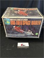 Vintage Mattel man in space uni tred  space hauler