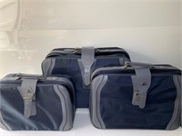 3PC MCBRINE LUGGAGE SET ON WHEELS