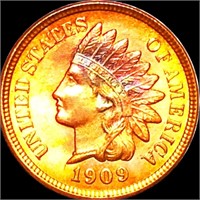 1909 Indian Head Penny UNCIRCULATED RED