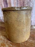 Antique Rock Pottery Stoneware Crock 7.5"