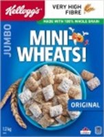 Kellogg's Mini-Wheats Cereal, (Jumbo Size),