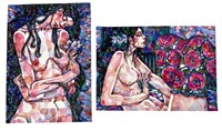 Marina Rozuvanova- Contemporary Nude Watercolors