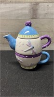 Belle Case Tea Pot & Mug