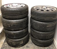 (2) Sets of (4) Corvette Tires