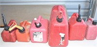 MANY GAS CANS ! -FRT NO SHIPPING