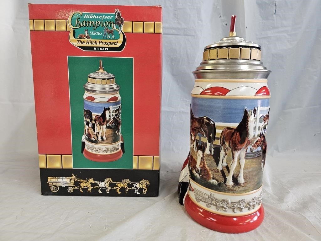 Budweiser Champion Series Collector's Stein