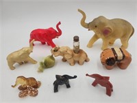 Collection of VTG & Collectible Elephants,