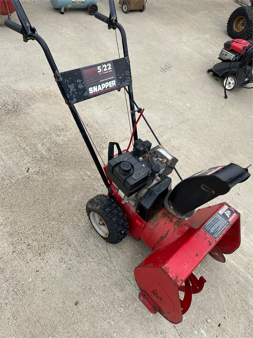 Snapper 5hp 22" Snow Blower