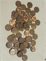 estate coin hoard! lincoln wheat pennies 69!