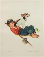 Norman Rockwell 'Adventurers Between Adventures' L