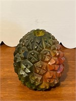 Wood Carved Pineapple 6”