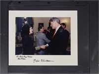 Bill Clinton Autograph, Presidential signature on