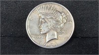 Key: 1921 Silver Peace Dollar