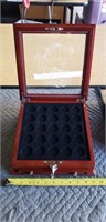 25 Coin Display Case