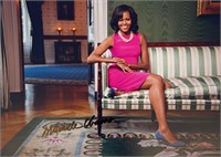 Autograph COA Michelle Obama Photo