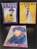 Vintage French Fashion Magazines
