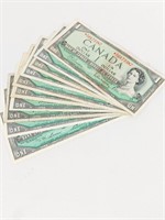 1954 10 - $1 BILLS