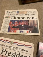 Time Magazines, Princesss Diana. Clinton newspaper