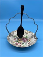 Condiment Dish With Spoon