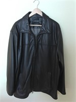 Mens Roundtree XL Soft Leather Jacket