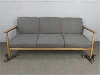 Mid Century Style Sofa / Futon