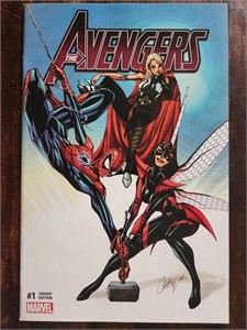 EX Avengers #1(2016)J SCOTT CAMPBELL TRADE VARIANT