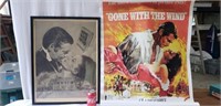 Gone with the Wind Movie Poster and Framed