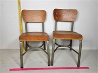 Two child's chairs