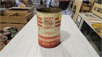 Cities Service 5 qt. oil can