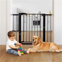 Metal Baby Gate  Black (1-Pack)