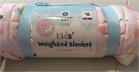 Comfort Bay Kids 5lb Weighted Blanket UNICORNS