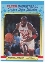Rare Condition 1988-89 Fleer Michael Jordan