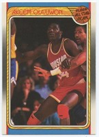 1988-89 Fleer Akeem Olajuwon All-Star Card #126 -