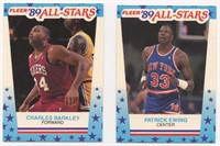 1989-90 Fleer Charles Barkley & Patrick Ewing