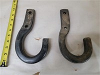 Cast Iron  painted Hooks